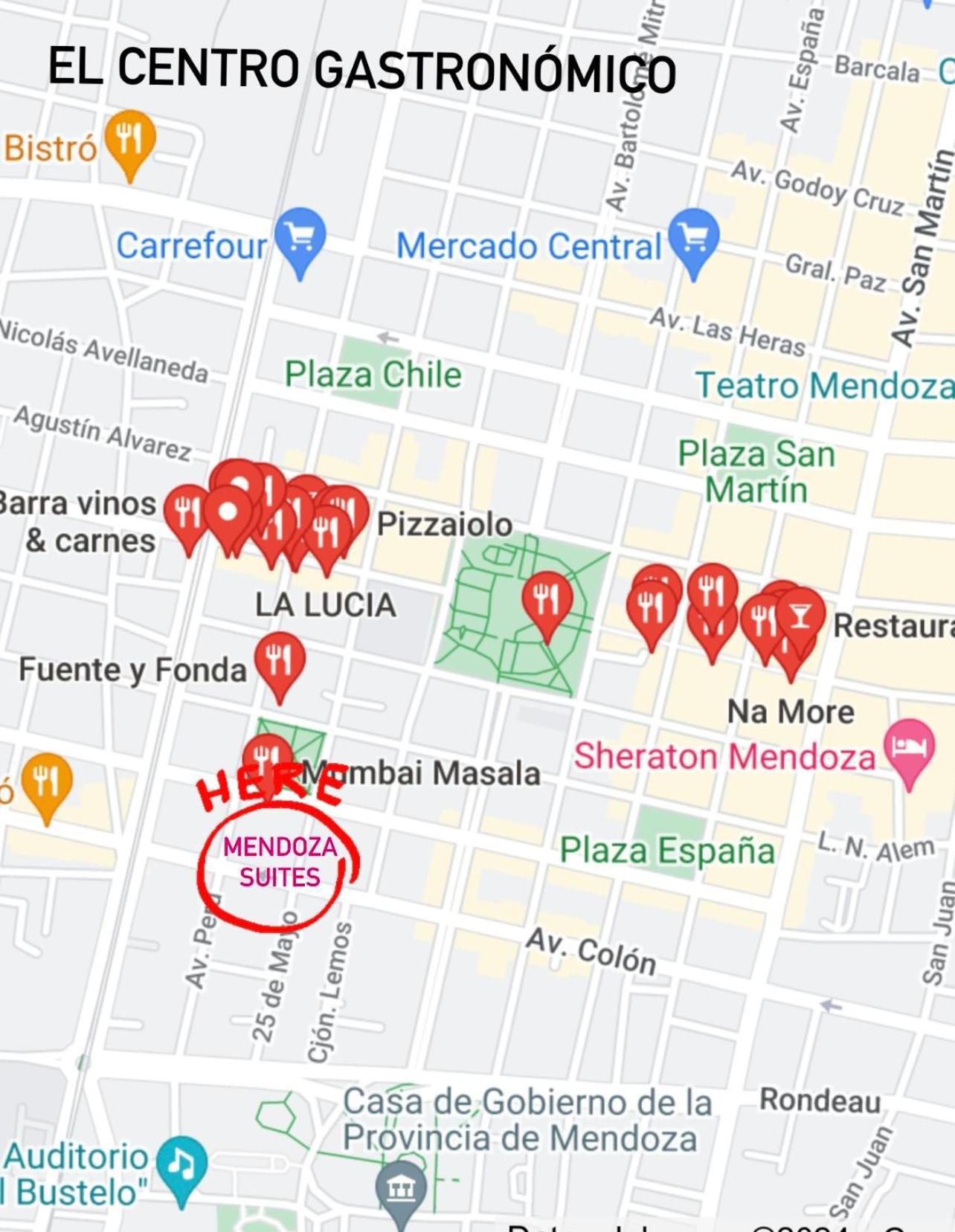 Mendoza Suites 3 -Parking Disponible- Екстер'єр фото